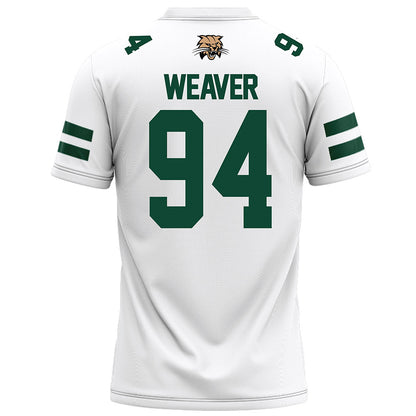 Ohio - NCAA Football : Bj Weaver - White Football Jersey-1