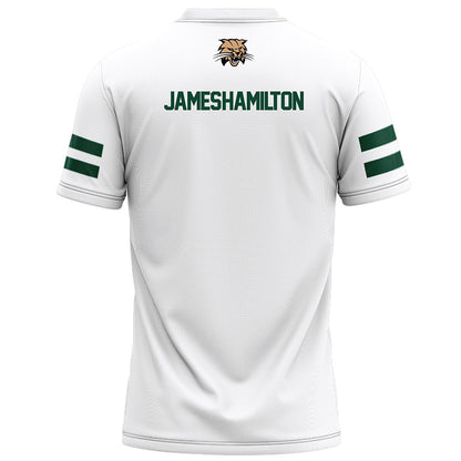 Ohio - NCAA Football : Darren James-Hamilton - White Football Jersey-1