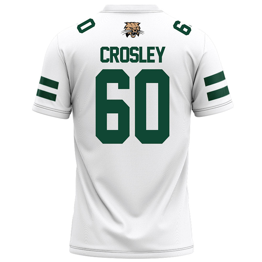 Ohio - NCAA Football : Colton Crosley - White Football Jersey-1