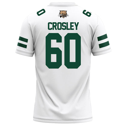 Ohio - NCAA Football : Colton Crosley - White Football Jersey-1