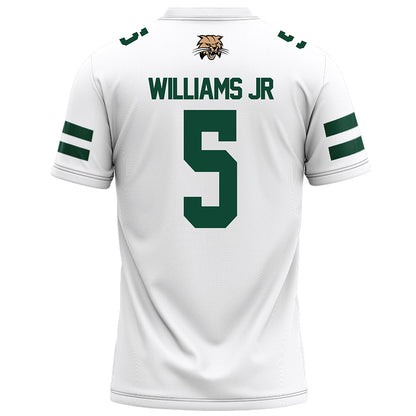 Ohio - NCAA Football : Adonis Williams Jr - White Football Jersey-1