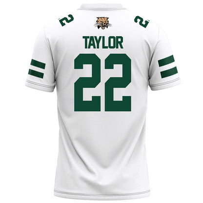 Ohio - NCAA Football : Michael Taylor - White Football Jersey-1