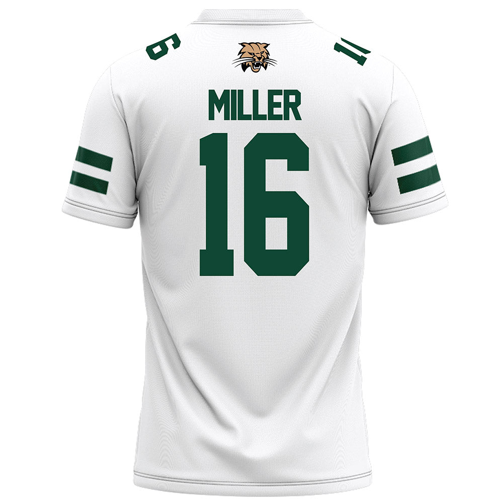 Ohio - NCAA Football : Ryan Miller - White Football Jersey-1
