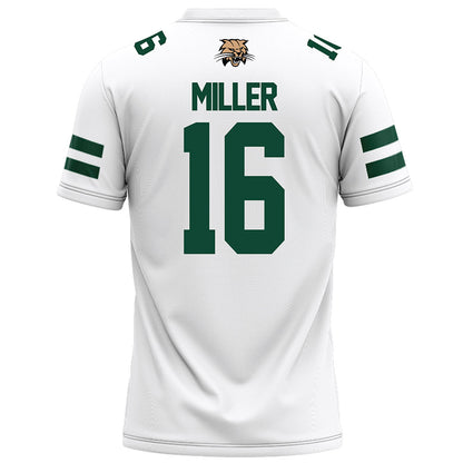 Ohio - NCAA Football : Ryan Miller - White Football Jersey-1