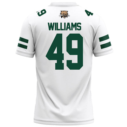Ohio - NCAA Football : Xavier Williams - White Football Jersey-1