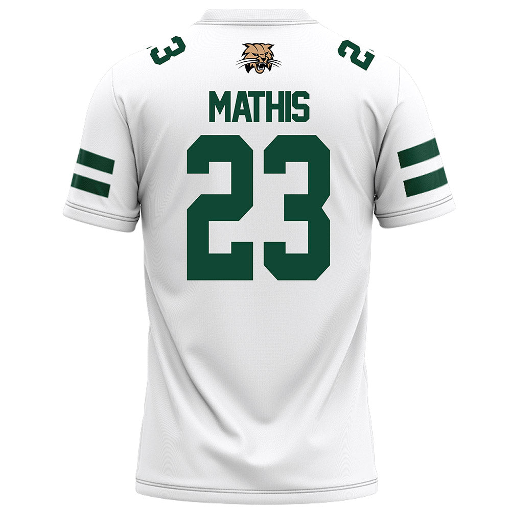 Ohio - NCAA Football : Tony Mathis - White Football Jersey-1