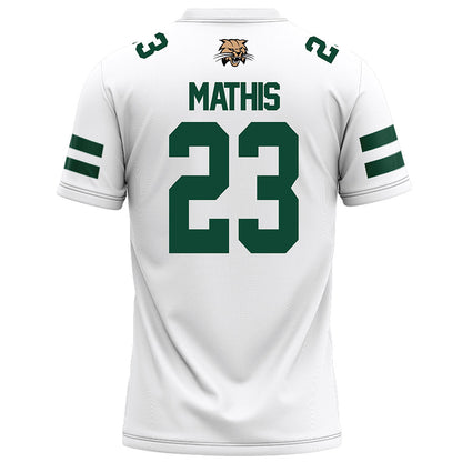 Ohio - NCAA Football : Tony Mathis - White Football Jersey-1