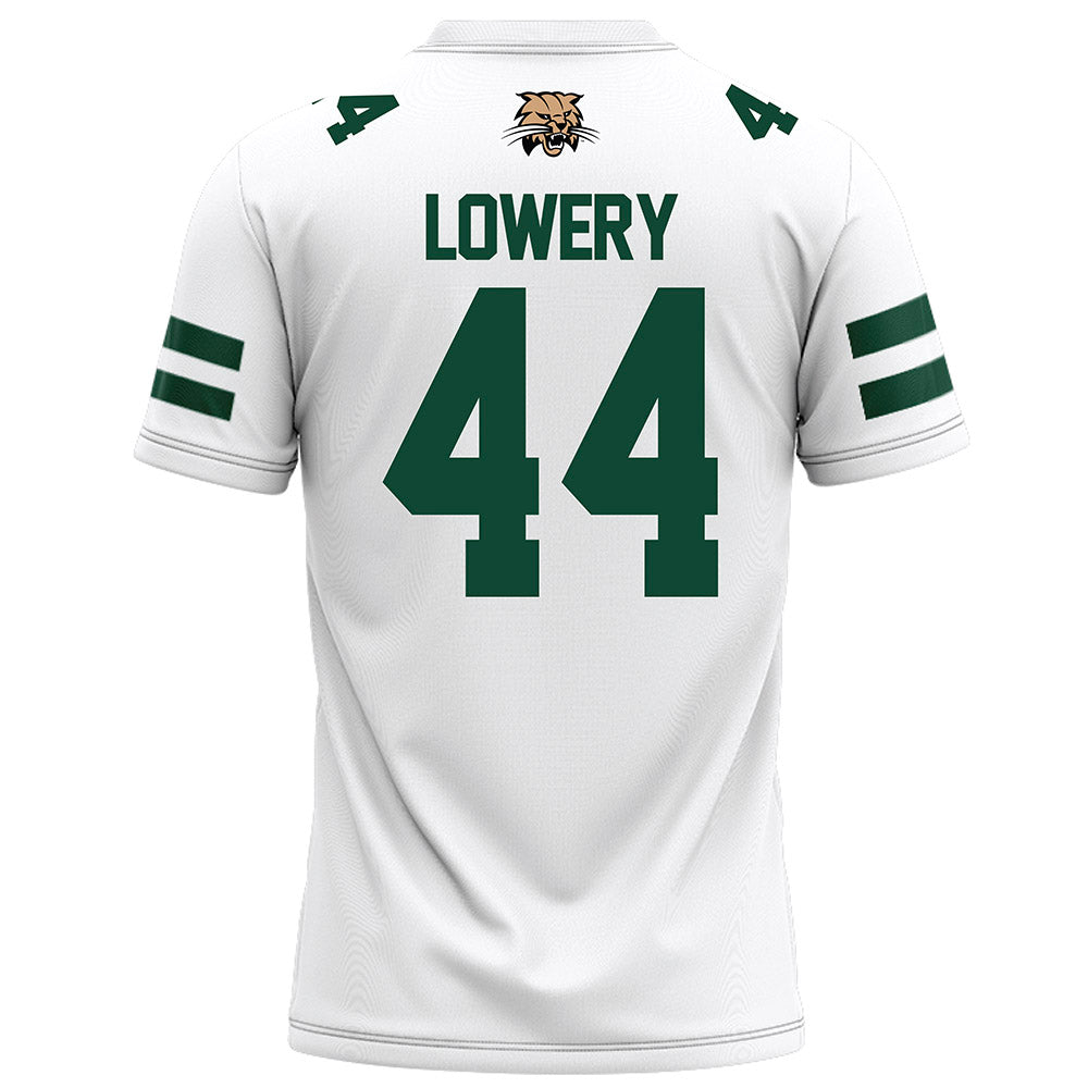 Ohio - NCAA Football : Aiden Lowery - White Football Jersey-1