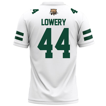 Ohio - NCAA Football : Aiden Lowery - White Football Jersey-1