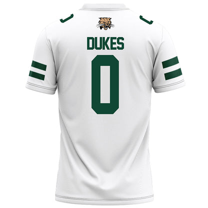 Ohio - NCAA Football : Nehemiah Dukes - White Football Jersey-1