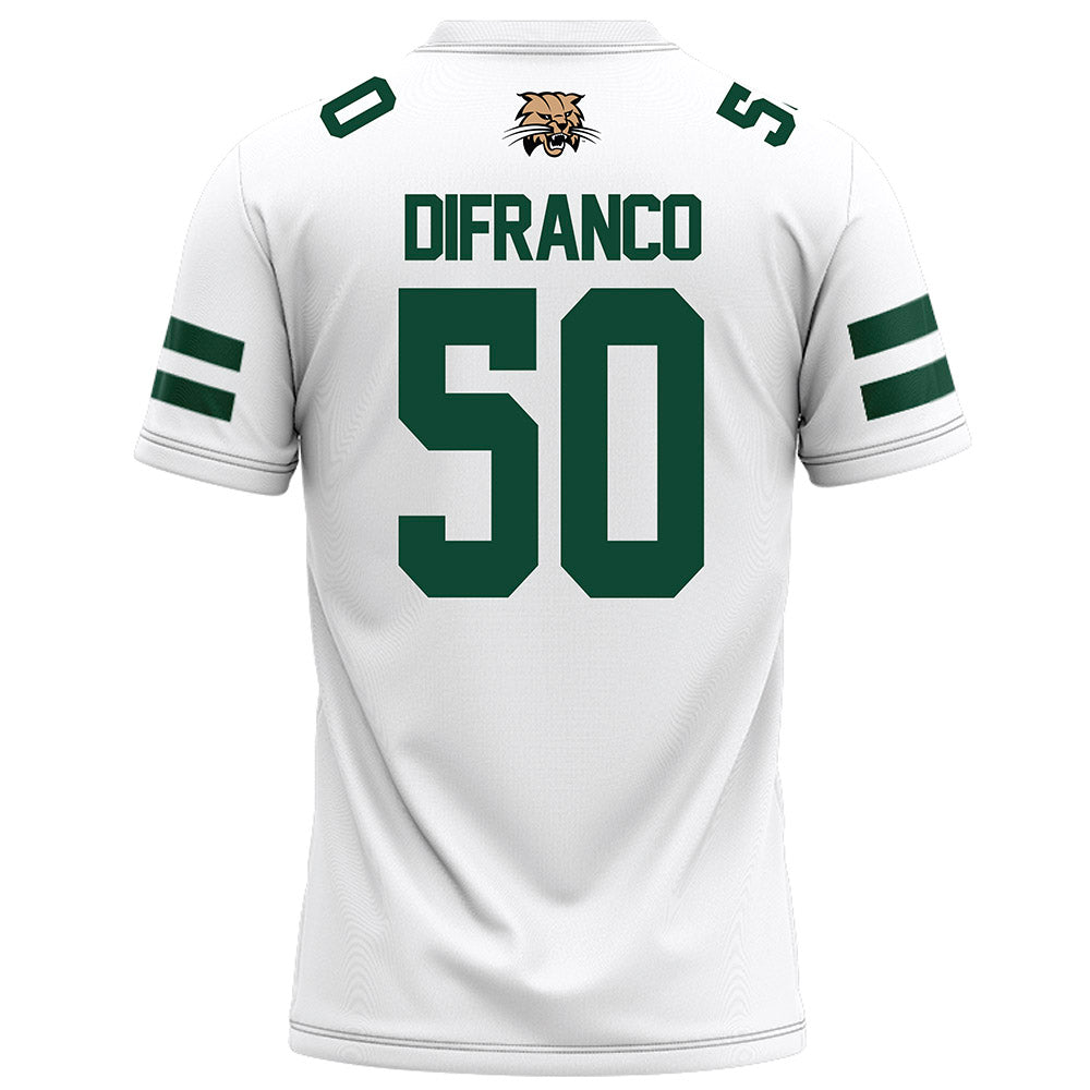 Ohio - NCAA Football : Owen DiFranco - White Football Jersey-1