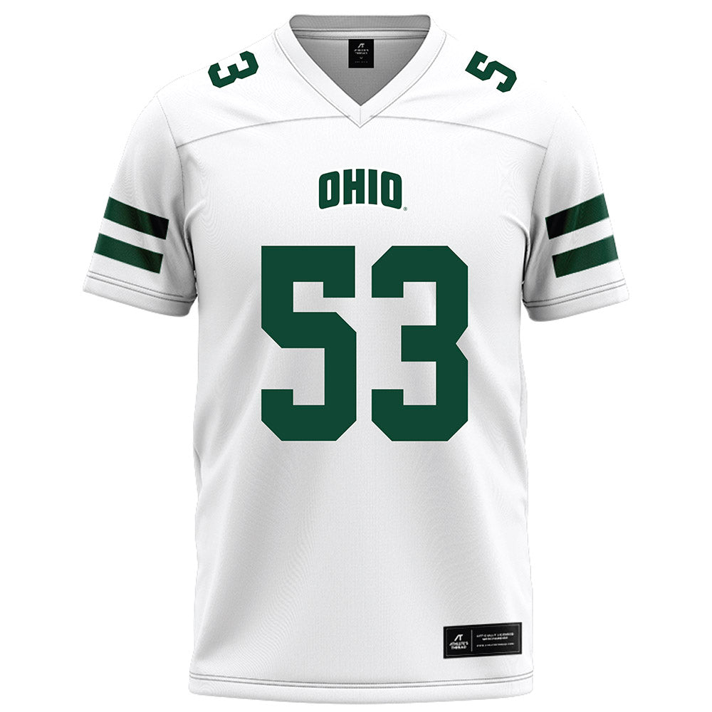 Ohio - NCAA Football : Lance Blakely Jr. - White Football Jersey-0