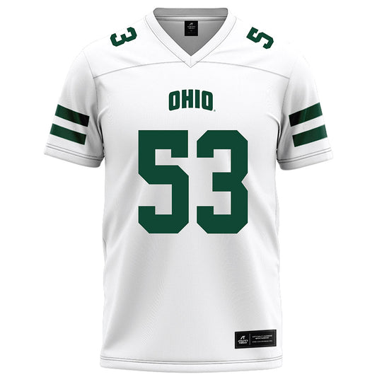 Ohio - NCAA Football : Lance Blakely Jr. - White Football Jersey-0