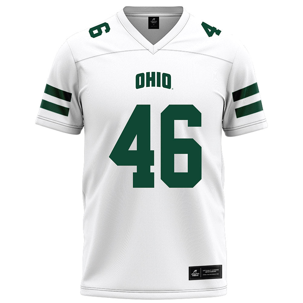 Ohio - NCAA Football : Nick Hemer - White Football Jersey-0