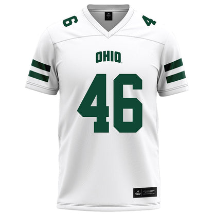 Ohio - NCAA Football : Nick Hemer - White Football Jersey-0