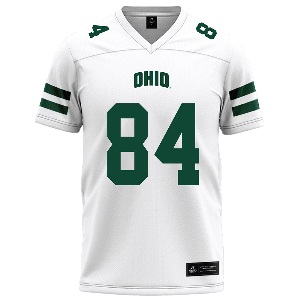 Ohio - NCAA Football : AJ Miller - White Football Jersey-0