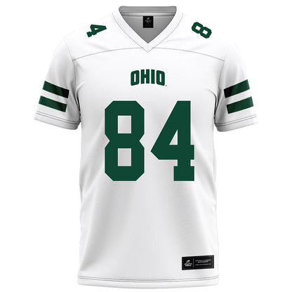 Ohio - NCAA Football : AJ Miller - White Football Jersey-0