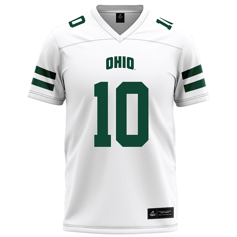 Ohio - NCAA Football : Drayden Pavey - White Football Jersey-0