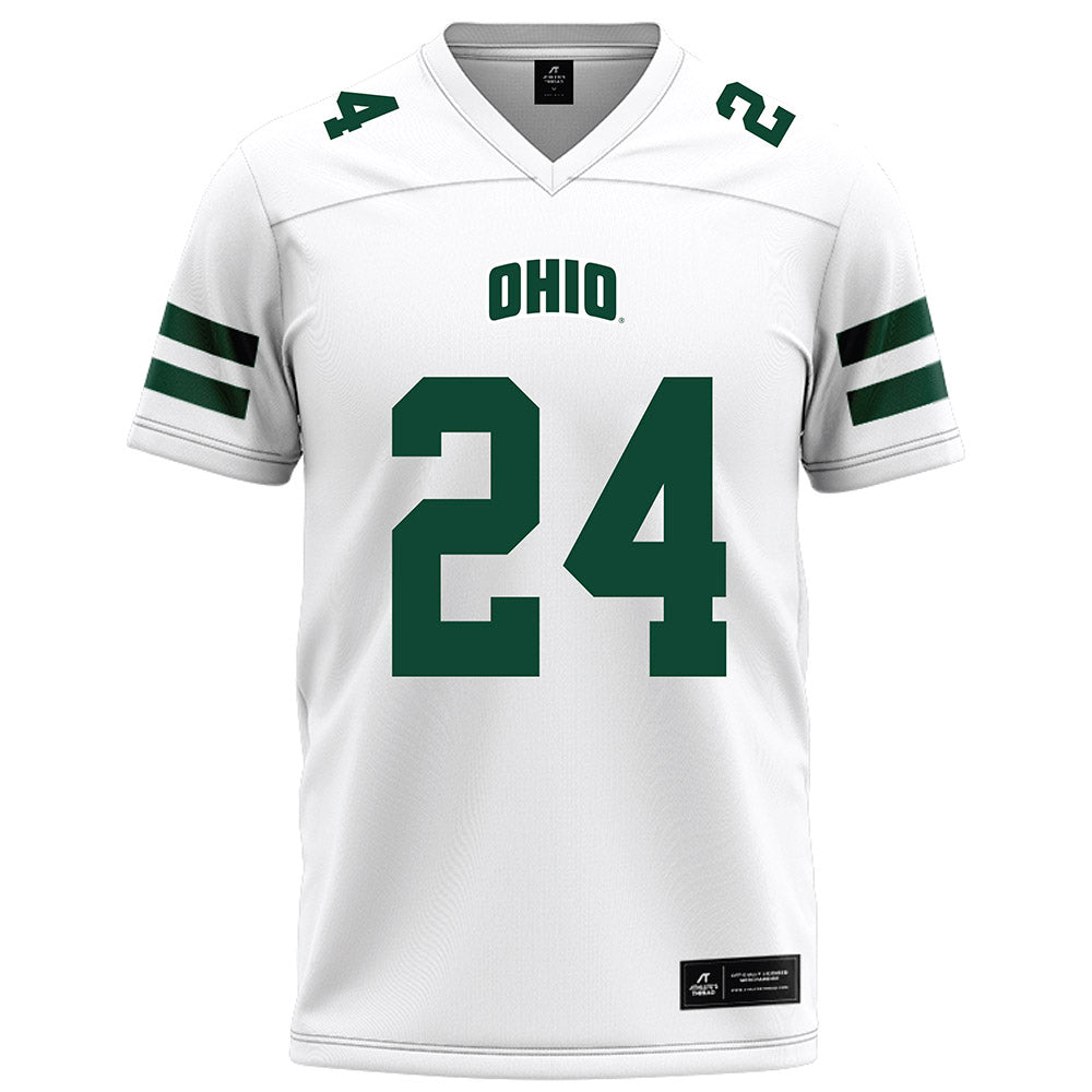 Ohio - NCAA Football : Irving Brown - White Football Jersey-0
