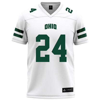 Ohio - NCAA Football : Irving Brown - White Football Jersey-0