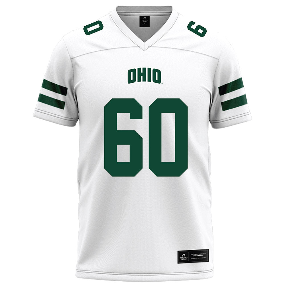 Ohio - NCAA Football : Colton Crosley - White Football Jersey-0