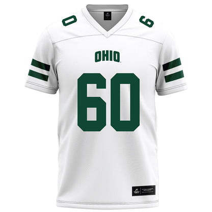 Ohio - NCAA Football : Colton Crosley - White Football Jersey-0
