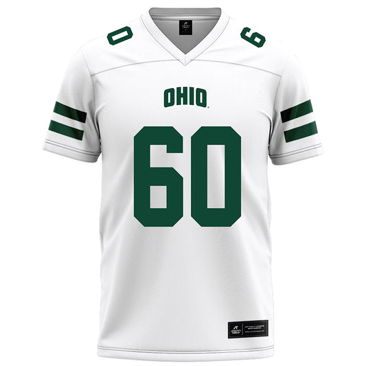 Ohio - NCAA Football : Colton Crosley - White Football Jersey-0