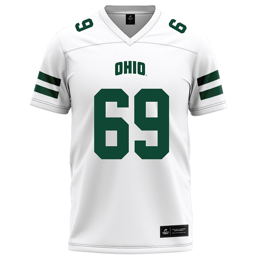 Ohio - NCAA Football Legends : Parker Titsworth - White Football Jersey-0
