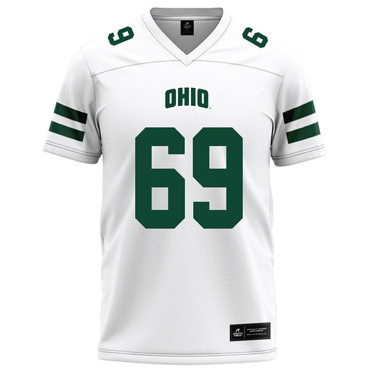 Ohio - NCAA Football Legends : Parker Titsworth - White Football Jersey-0