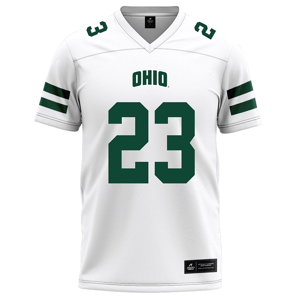 Ohio - NCAA Football : Tony Mathis - White Football Jersey-0