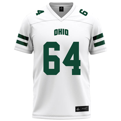 Ohio - NCAA Football : Seth Anstead - White Football Jersey-0
