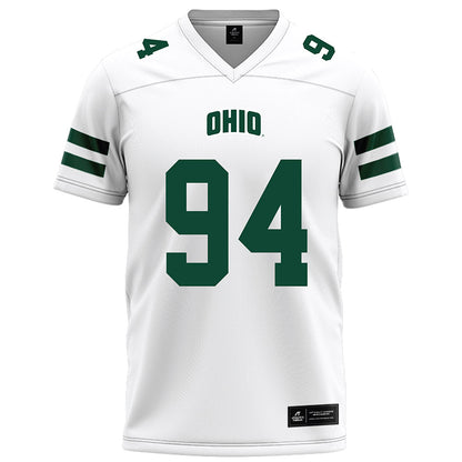Ohio - NCAA Football : Bj Weaver - White Football Jersey-0