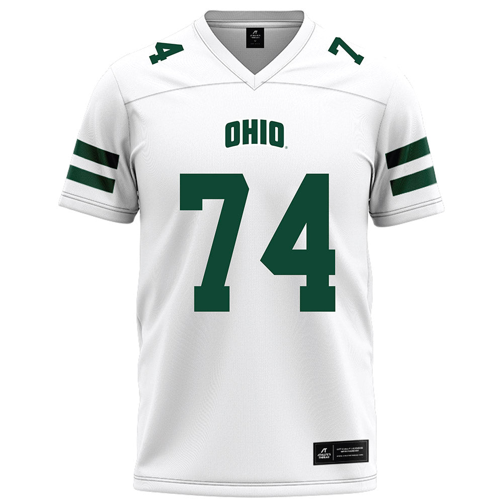 Ohio - NCAA Football : Tigana Cisse - White Football Jersey-0