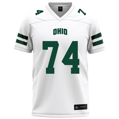 Ohio - NCAA Football : Tigana Cisse - White Football Jersey-0