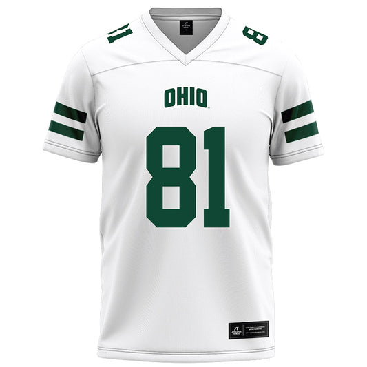 Ohio - NCAA Football : MC Walker II - White Football Jersey-0