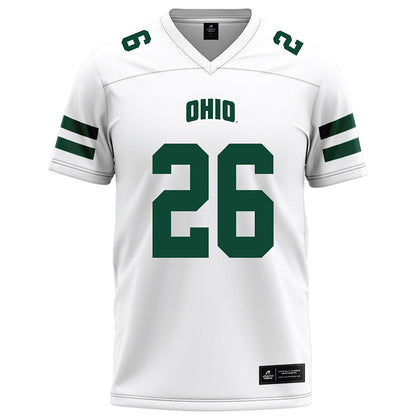Ohio - NCAA Football : Tyson Long - White Football Jersey-0