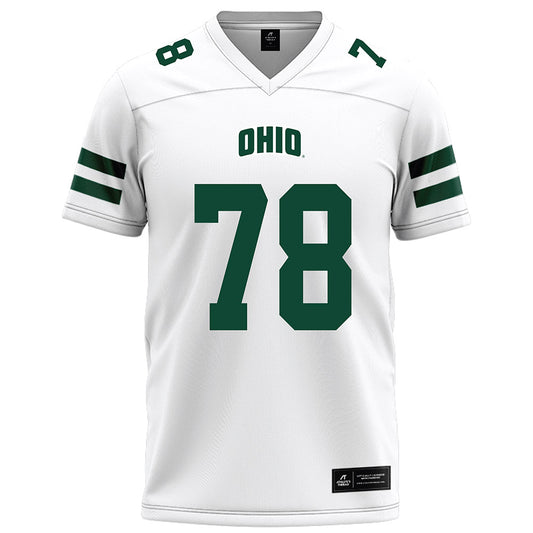 Ohio - NCAA Football : Danny Fortson - White Football Jersey-0