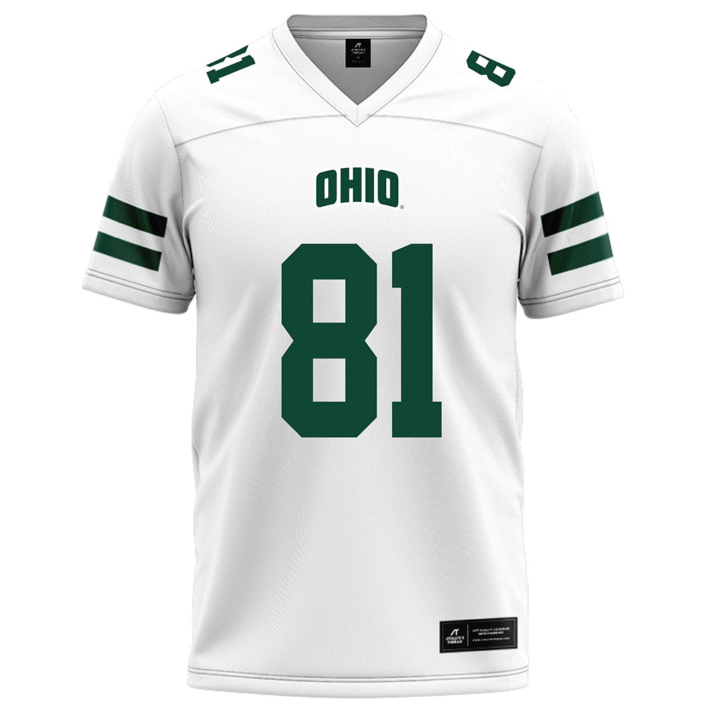 Ohio - NCAA Football : MC Walker - White Football Jersey-0