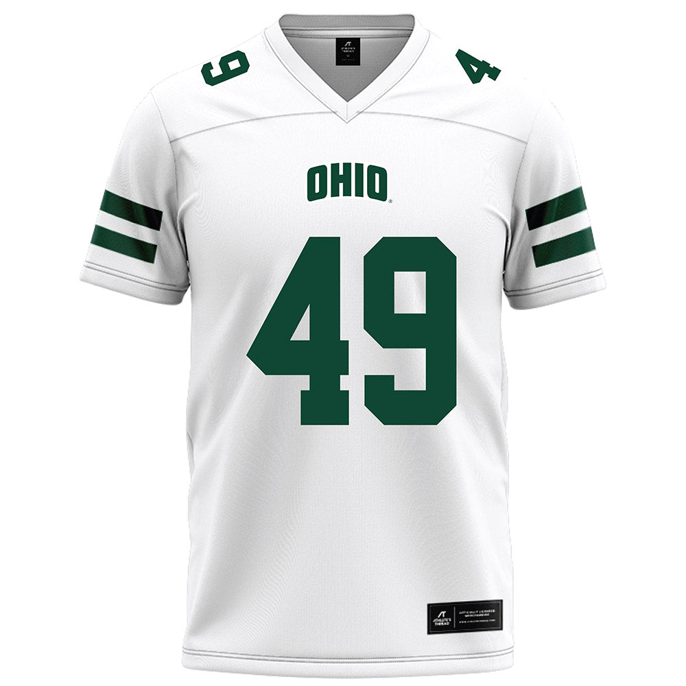 Ohio - NCAA Football : Xavier Williams - White Football Jersey-0