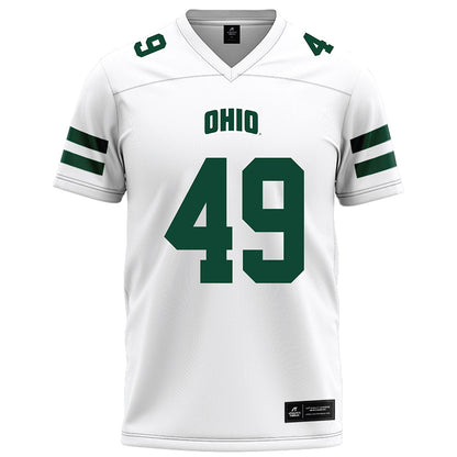Ohio - NCAA Football : Xavier Williams - White Football Jersey-0