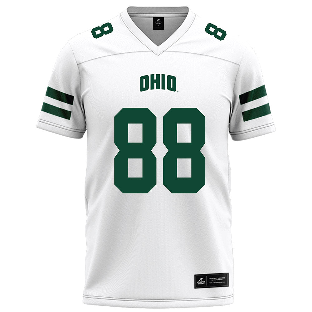 Ohio - NCAA Football : Calvin Moody - White Football Jersey-0