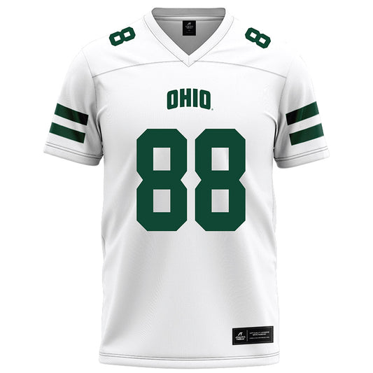 Ohio - NCAA Football : Calvin Moody - White Football Jersey-0
