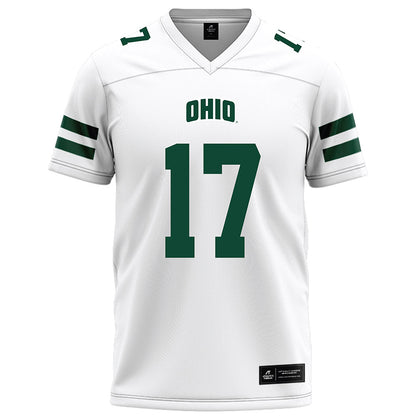 Ohio - NCAA Football : Blake Parker - White Football Jersey-0