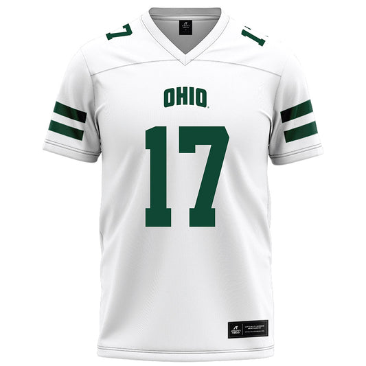 Ohio - NCAA Football : Blake Parker - White Football Jersey-0