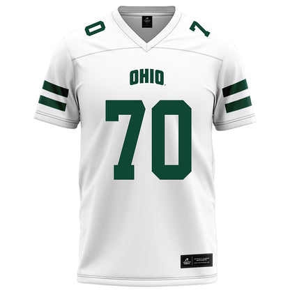 Ohio - NCAA Football : Joshua Johnson - White Football Jersey-0