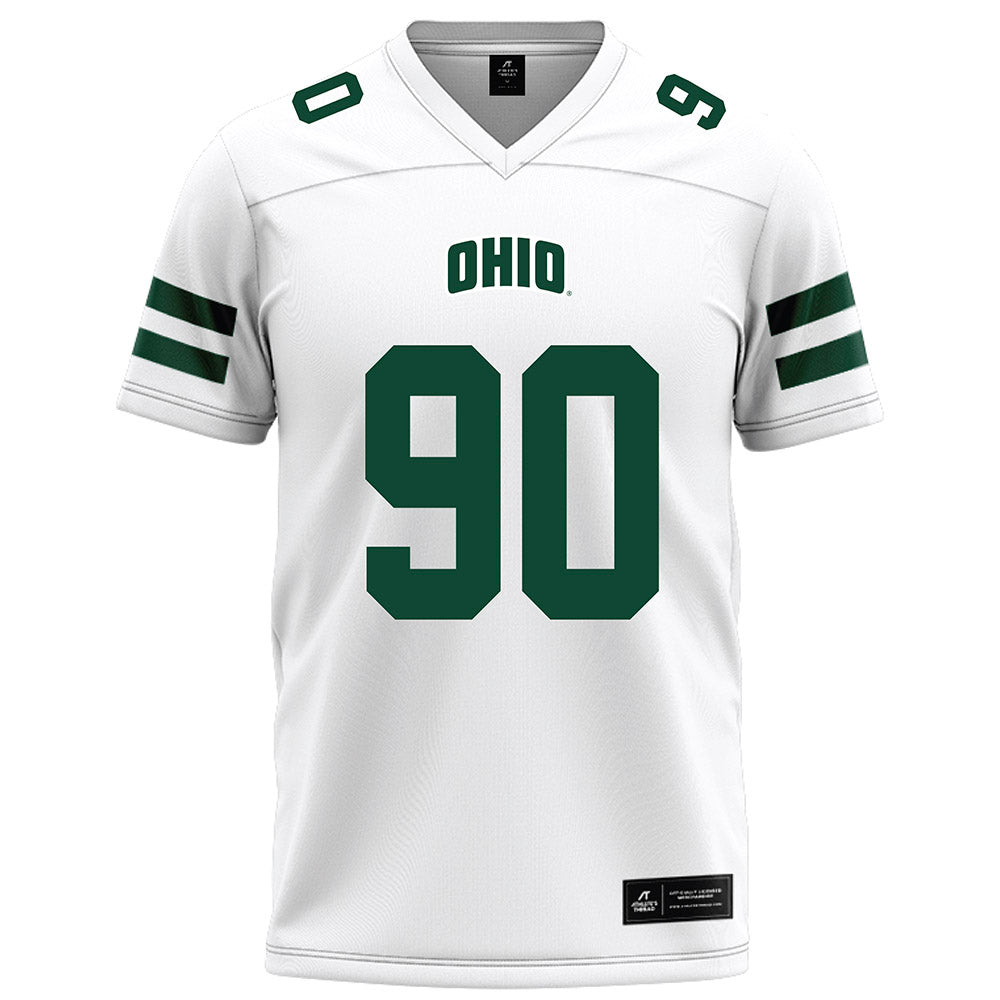 Ohio - NCAA Football : Kolten Bartels - White Football Jersey-0
