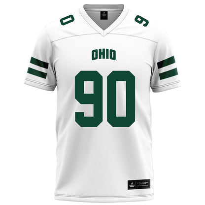 Ohio - NCAA Football : Kolten Bartels - White Football Jersey-0