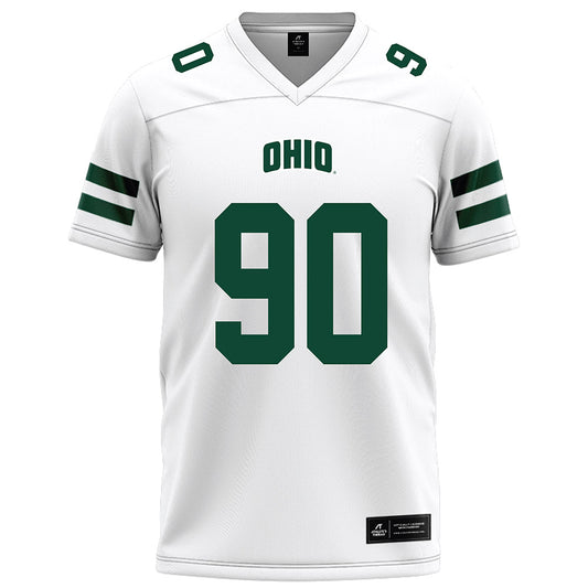 Ohio - NCAA Football : Kolten Bartels - White Football Jersey-0