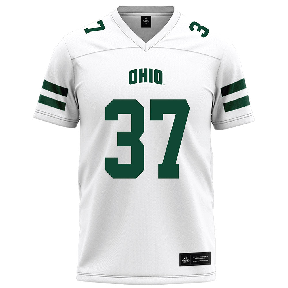 Ohio - NCAA Football : Blake Guffey - White Football Jersey-0