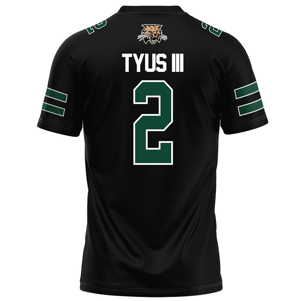 Ohio - NCAA Football : Anthony Tyus III - Black Football Jersey-1